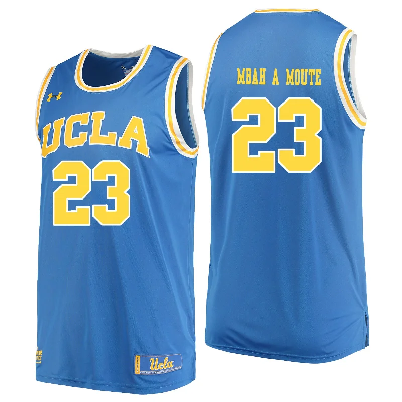 UCLA Bruins 23 Luc Mabh a Mouth Blue College Basketball Basketball Jersey