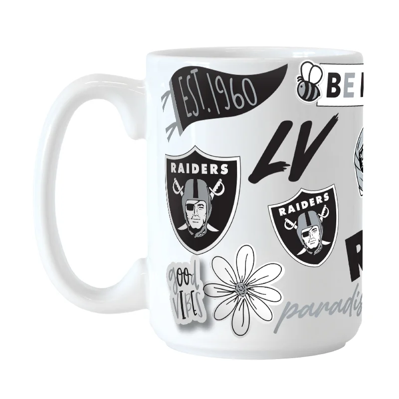 Las Vegas Raiders 15oz Native Sublimated Mug