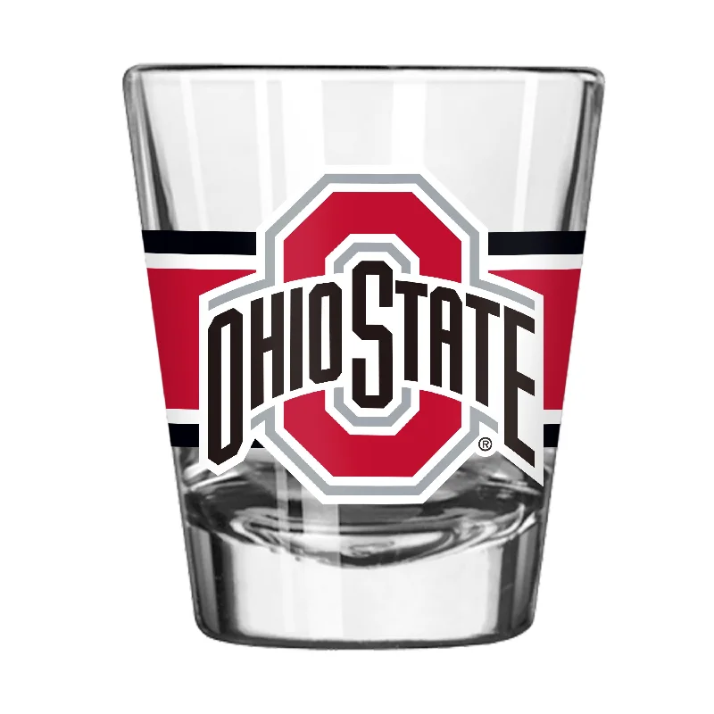 Ohio State Gold Pants 2oz Shot Glass