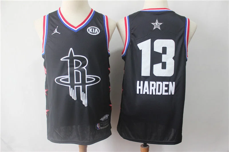 Rockets 13 James Harden Black 2019 All-Star Game Jordan Brand Swingman Basketball Jersey