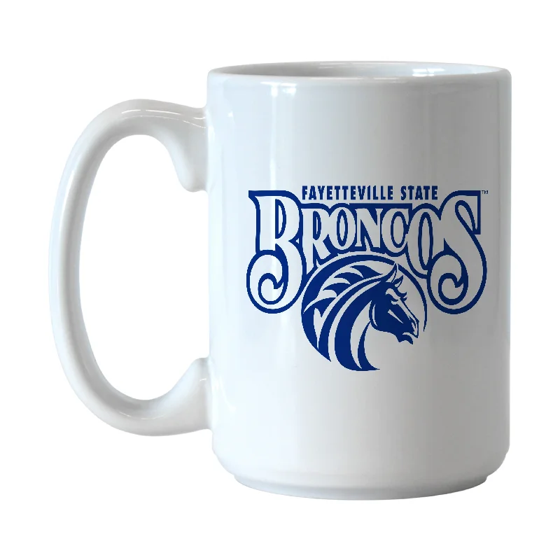 Fayetteville State 15oz Logo Sublimated Mug