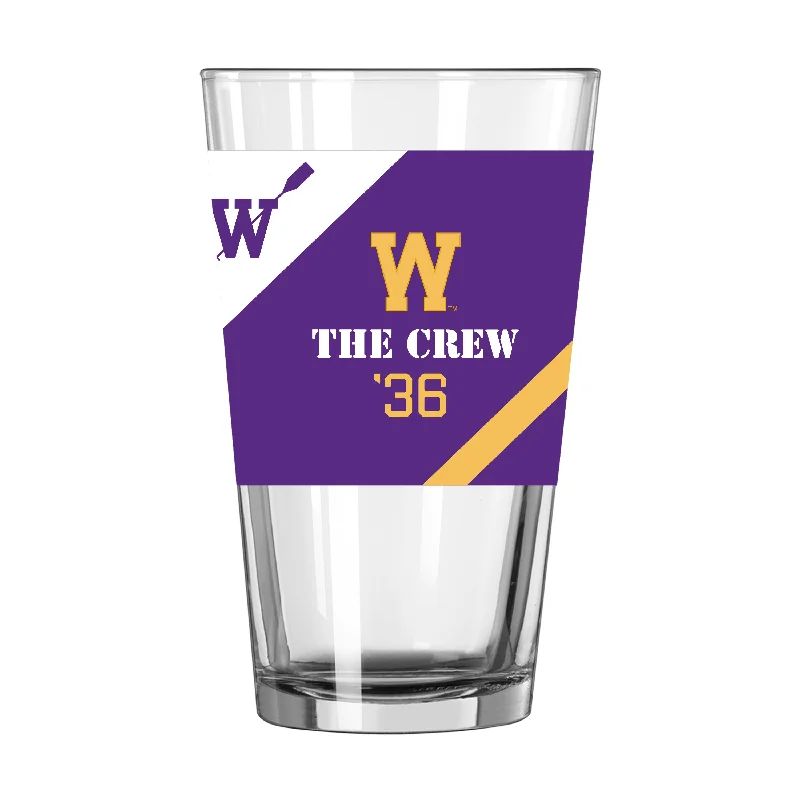 Washington The Crew 16oz Pint Glass