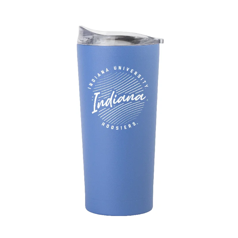 Indiana 20oz Retro Script Arctic Powder Coat Tumbler