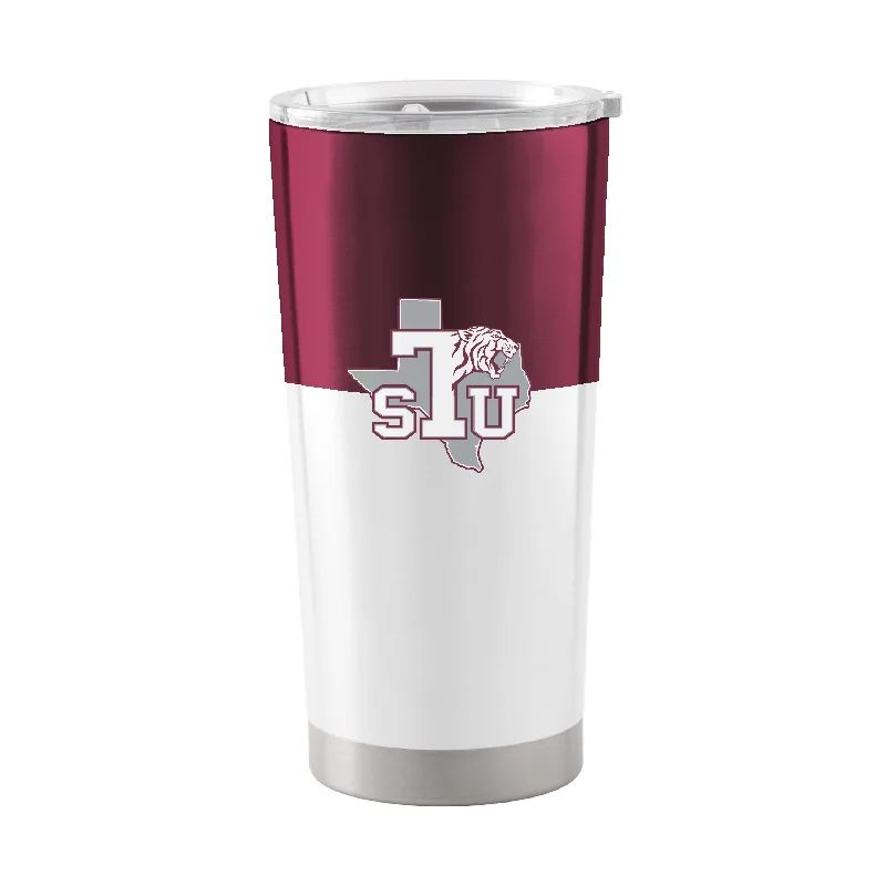 Texas Southern Univ Colorblock 20oz Stainless Tumbler