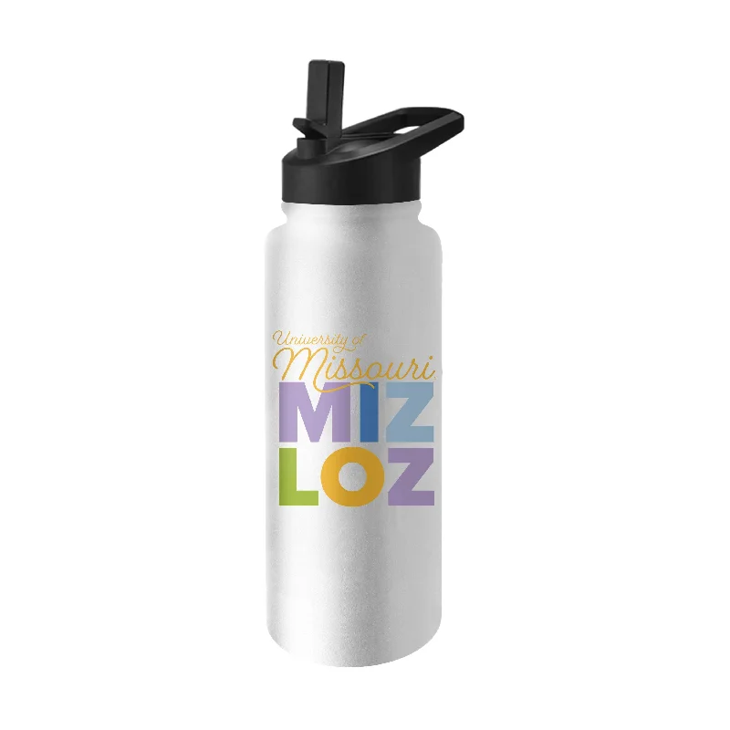 Missouri Lake Vibes 34oz White Quencher Bottle