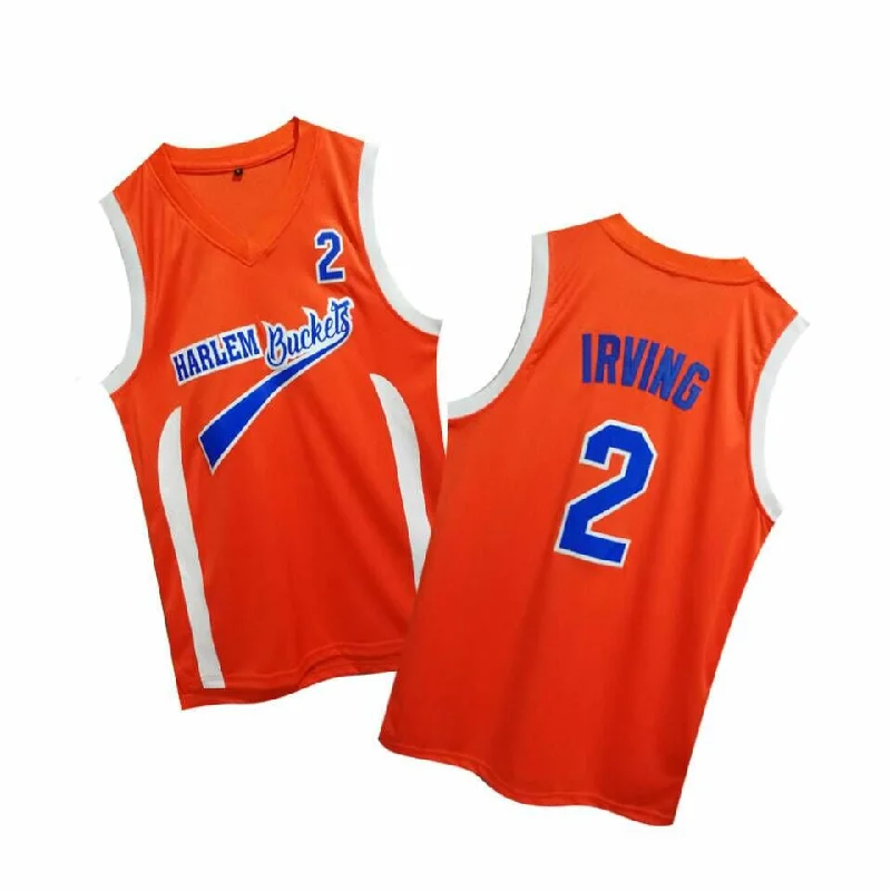 Uncle Drew Harlem Buckets 2 Kyie Irving Orange Movie Basketball Basketball Jersey