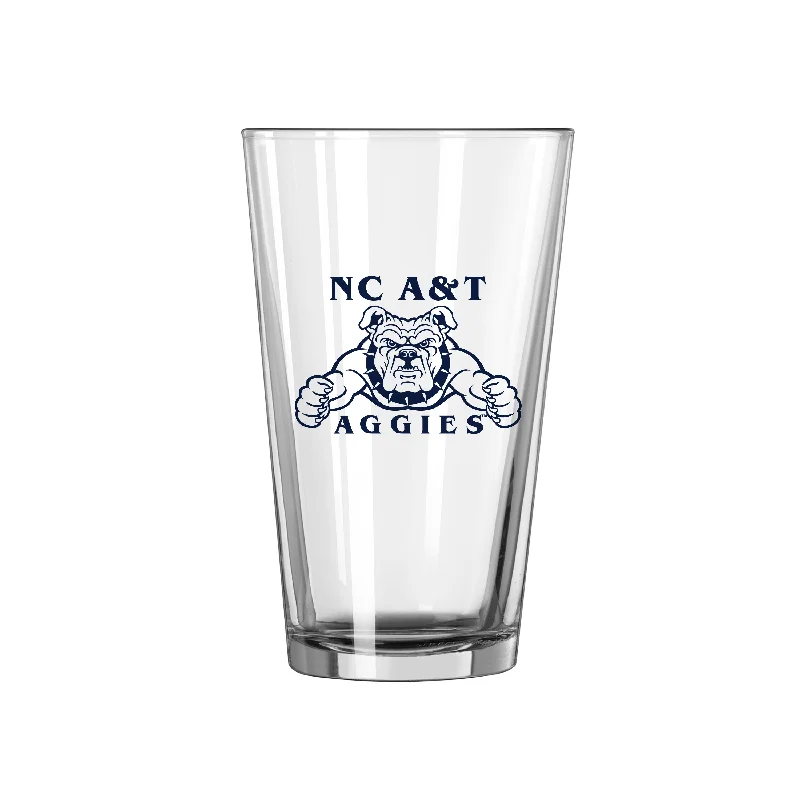 NC A&T 16oz Gameday Pint Glass