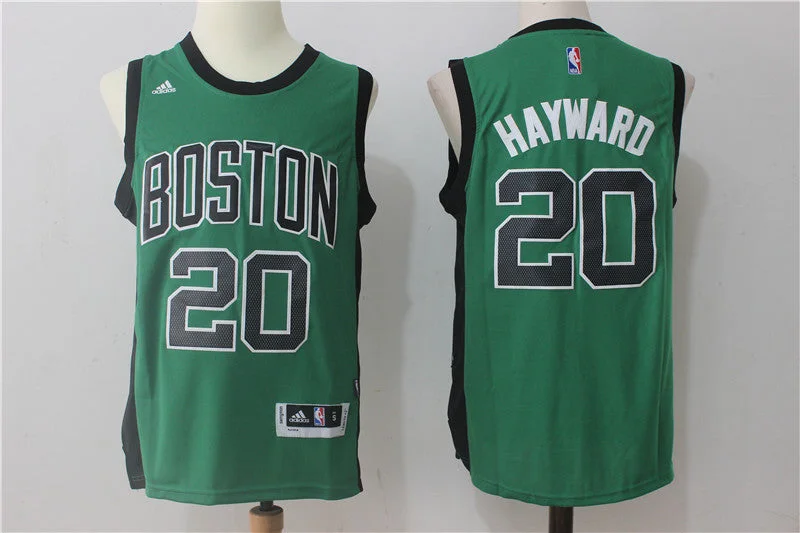 Celtics 20 Gordon Hayward Green Swingman Basketball Jersey